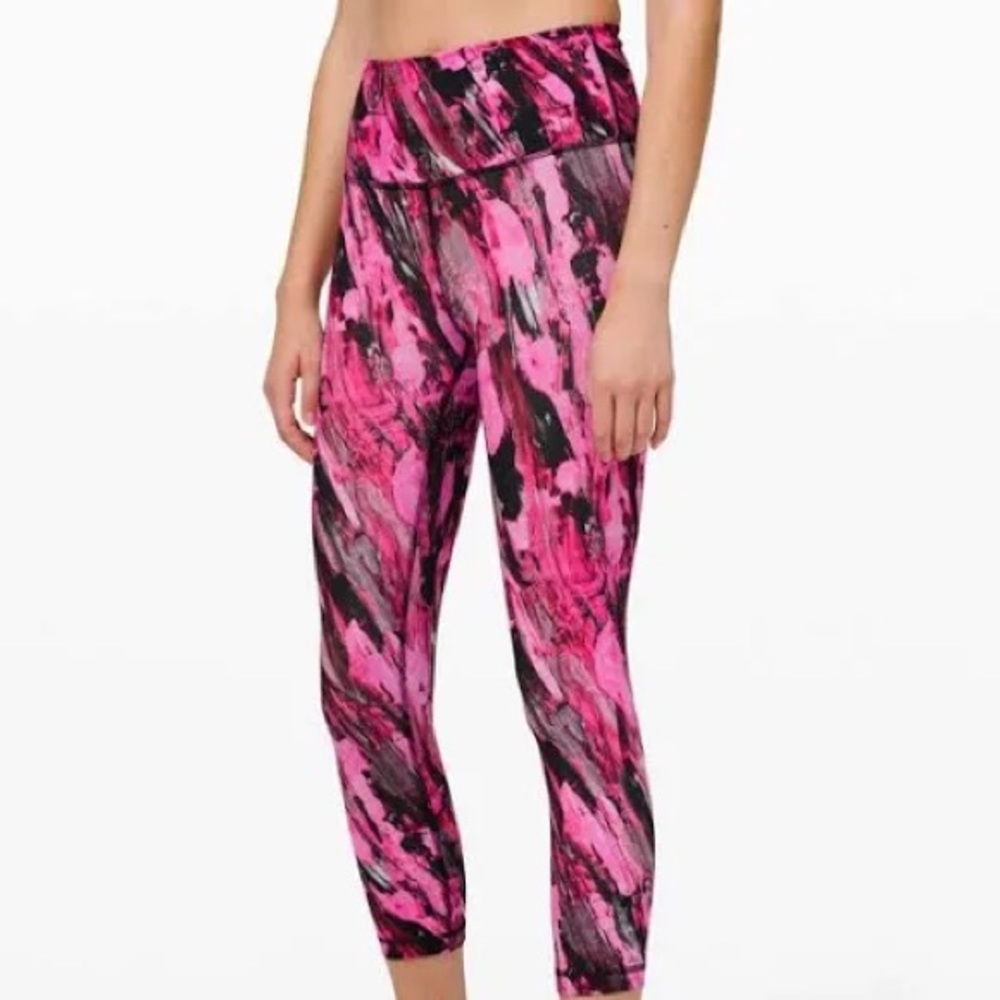 Lululemon high rise wunder train leggings